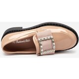 Resti Lacquered shoes with a buckle in nude color Fogim- Footwear | shoptok.hr