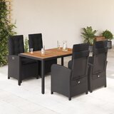  5-dijelni vrtni blagovaonski set od poliratana | shoptok.hr