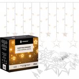  Zvjezdana zavjesa sa 138 LED dioda - Toplo Bijela | shoptok.hr