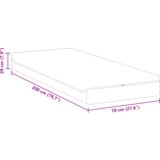  Madraci Bijela siva 70 x 200 cm 100% poliester žakard tkanina | shoptok.hr
