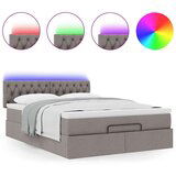  Otomanski krevet s madracem i LED diodama tupe 140x190 cm | shoptok.hr