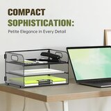 MAILAIN 3-nadstropni kovinski organizator za dokumente A4 | Shoptok.si