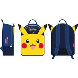 LA PLUME DOREE Pokemon - Pikachu Junior Backpack Blue (32 cm)