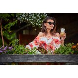 Awama Ženska haljina A311 narandžasta | krem | tamnocrvena | crvena | ePonuda.com