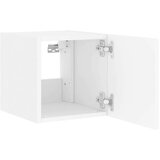 Zidni TV ormarić s LED svjetlima bijeli 30 5 x 35 x 30 cm | shoptok.hr