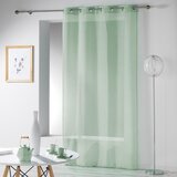 Douceur d intérieur Svetlo zelena prosojna zavesa 140x280 cm Telma – | Shoptok.si
