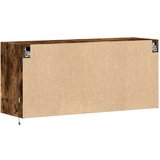 vidaXL Zidni TV ormarić LED boja dimljenog hrasta 100x31x45 cm | shoptok.hr