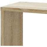 vidaXL Stenska kotna polica sonoma hrast 45x45x147 cm inženirski les | Shoptok.si
