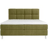 Esposa POSTELJA Z VZMETNICO 160 cm x 200 cm , tekstil olivno zelena | Shoptok.si