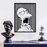 Wallity Zidna dekoracija Simpson 1, 41 x 56 cm, Crna | Eponuda.ba