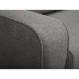Bobochic Paris Siva raztegljiva sedežna garnitura 160 cm Come – | Shoptok.si