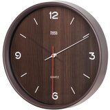  zidni sat 30 cm tamno smeđi | shoptok.hr