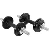 EB FIT podesive lijevanoželjezne bučice 2 × 7,5 kg u koferu | shoptok.hr