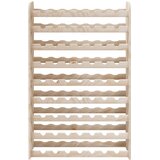  Stalak za vino 72,5 x 25 x 111,5 cm od masivne borovine | shoptok.hr