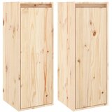  Zidni ormarići 2 kom 30 x 30 x 80 cm od masivne borovine | Eponuda.com