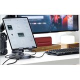 Icybox IB-TH100-DK rotirajući držač za tablet ili telefon s USB-C priključkom | shoptok.hr