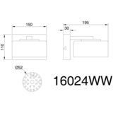 Globo STENSKA LED-SVETILKA BELINDA 500 lm 4000 K 230 V | Shoptok.si