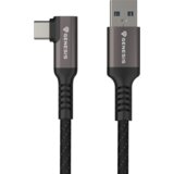 Genesis NVC-2220 USB kabel USB 3.2 Gen 1 (3.1 Gen 1) 3 m USB A USB C Crno, Sivo Cijene