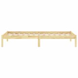  Okvir za krevet od masivnog drva 90 x 190 cm jednokrevetni | shoptok.hr