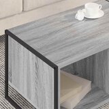  Kava Stol Siva Sonoma 80 x 50 x 40 cm Konstruirano drvo | Eponuda.com