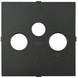 Antenska doza Logus (3-krat, Siva, Plastika, Podometna montaža) | Shoptok.si