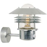  nordlux-spoljno zidno svetlo sa senzorom vejers 1xE27/60W/230V IP54 srebrno | Eponuda.com