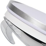 Kanlux 46372 - LED prigušiva svetiljka s ventilatorom PLAVE LED/36W/230V CCT srebrna/bela + daljinski upravljač | Eponuda.com