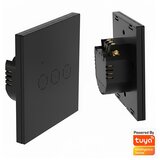 Mitea Smart Prekidač crni TOUCH pametni Wi‑Fi smart breaker 10A 2.4GHZ MS-701-3-C | Eponuda.com