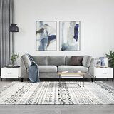 vidaXL Stolići za kavu 2 kom bijeli 50x50x40 cm od konstruiranog drva Cijene