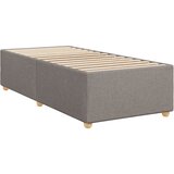  Krevet s oprugama i madracem smeđesivi 80x200 cm od tkanine | shoptok.hr