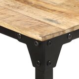 Blagovaonski stol 220 x 100 x 76 cm od grubog drva manga | shoptok.hr