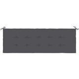  Jastuk za vrtnu klupu antracit 150 x 50 x 3 cm tkanina Oxford | shoptok.hr