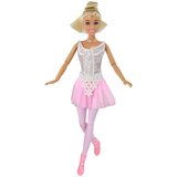  Dječja lutka Anlily Balerina plesačica s ponđom - roza | shoptok.hr