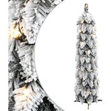  Umjetno osvijetljeno božićno drvce s 30 LED i snijegom 60 cm | shoptok.hr