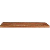 Stolna ploča 90x80x2,5 cm pravokutna masivno obnovljeno drvo | Eponuda.com