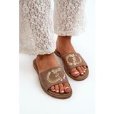 S. BARSKI Women's Flat Flip-Flops With Sequins S.Barski | ePonuda.com