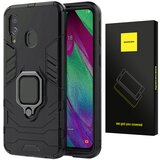 Spacecase OVITEK CASE ZA SAMSUNG GALAXY A40 X-RING ČRN, (21971277) Cene