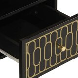 TV ormarić 100 x 33 x 46 cm od masivnog drva manga | shoptok.hr