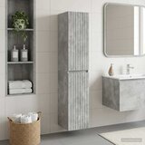 Ormar za Kupaonicu na Zidu Betonska siva 33 x 34,5 x 160 cm | shoptok.hr