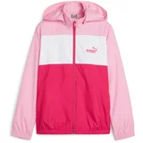 Puma Prehodna jakna 'ESS+' roza / rdeča / off-bela