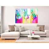  Slika - Colourful Flamingos (3 Parts) 120x80 | shoptok.hr
