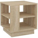 Maison Chic Klubska mizica - kavna mizica - Nizka mizica sonoma hrast 40x40x43 cm konstruiran les, (21752949) Cene