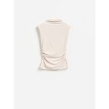 Reserved Bluza s visokim udjelom modalnih vlakana - bež | shoptok.hr