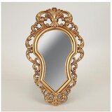  Zidno ogledalo 32,3x19,5 cm zlatno | Eponuda.com