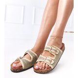  Green crochet flip-flops on cork sole Lavreta | shoptok.hr