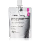 Carbon Theory Charcoal, Tea Tree Oil & Mineral Mud intenzivna regeneracijska maska za problematično kožo, akne 50 ml | Shoptok.si