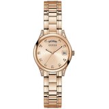 Guess Analogne ure GW0385L3 Pozlačena Cene