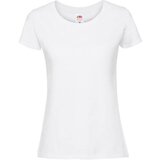 Fruit Of The Loom Iconic 195 Ringspun Premium Premium Women's White T-shirt | Shoptok.si