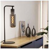 Eglo 901007 - Stona lampa MAIONE 1xE27/4W/230V crna/dimljena | Eponuda.com