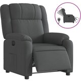 Maison Chic Električni naslanjač - Relax naslanjač temno sivo blago, (22061932) Cene